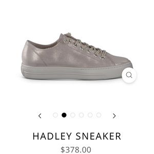 PAUL GREEN HADLEY SNEAKER
$378 UK  6 US 8.5 new
Mineral Metallic Suede